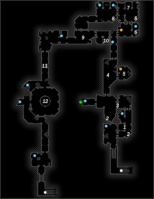 1 - Map - Corypheus's Prison - Farele's Floor - Dragon Age II: Legacy - Game Guide and Walkthrough