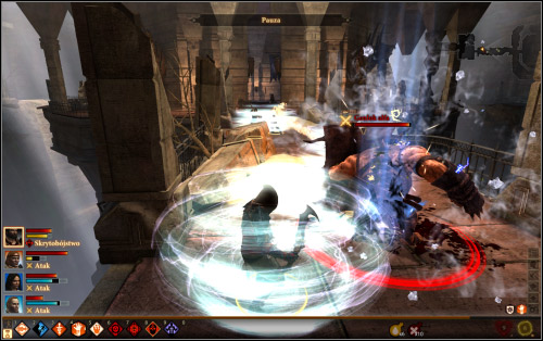 On your way to another floor you need to solve one more problem - the alpha genlock that appears on the bridge (6) - Walkthrough - Corypheus's Prison - Sashamiri's Floor - Dragon Age II: Legacy - Game Guide and Walkthrough