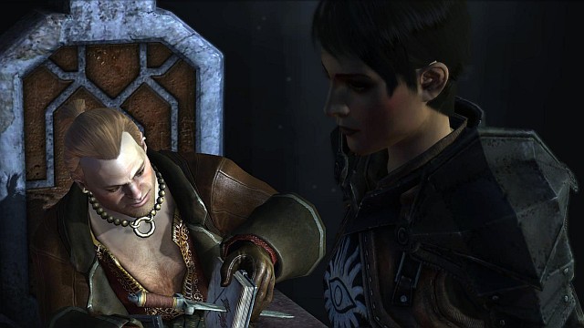 The interrogation of Varric, which is the base of the narration in Dragon Age II - Dragon Age II storyline - History of Dragon Age - Dragon Age: Inquisition - Game Guide and Walkthrough