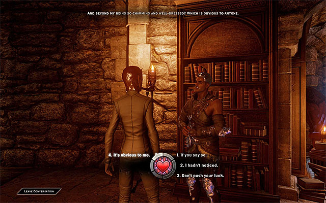 Dorian - Romance with Dorian - Romances - Dragon Age: Inquisition - Game Guide and Walkthrough