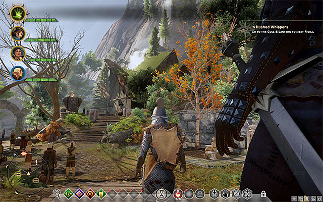 In villages, you can meet many NPCs - Important locations on the map - Exploration of the game world - Dragon Age: Inquisition - Game Guide and Walkthrough