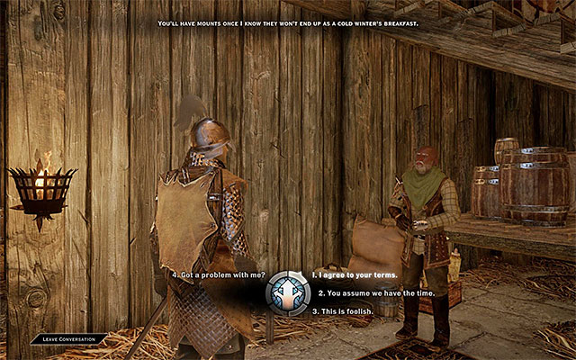 In each location, there are many NPCs that are willing to task you with a quest - Exploration of the surroundings - Exploration of the game world - Dragon Age: Inquisition - Game Guide and Walkthrough
