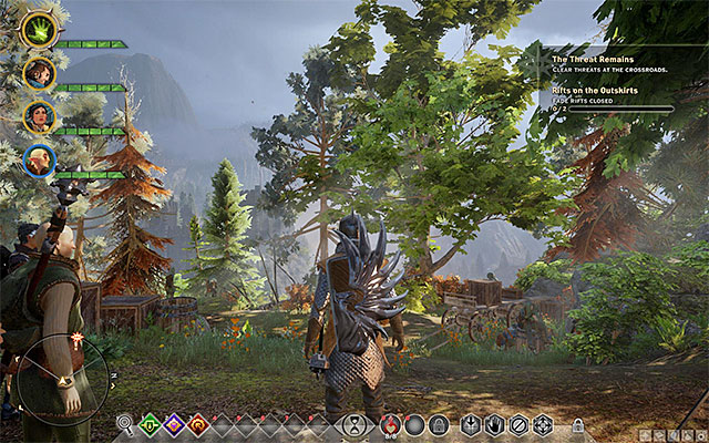 Explore as much of the Hinterlands as your current experience level allows you to - What is the best order to explore locations at the beginning of the game? - Questions and answers - Dragon Age: Inquisition - Game Guide and Walkthrough
