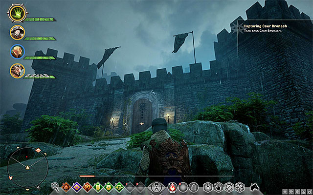 An example fortress that had to be seized - Haven and smaller strongholds - Inquisition management - Dragon Age: Inquisition - Game Guide and Walkthrough