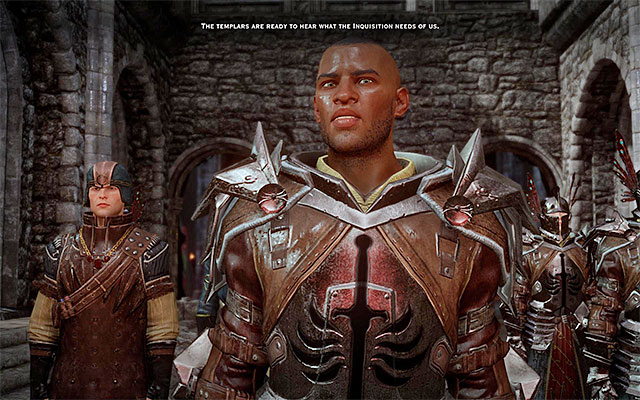 To allow the Templars to retain their autonomy is only one of the possible actions - New allies - Inquisition management - Dragon Age: Inquisition - Game Guide and Walkthrough
