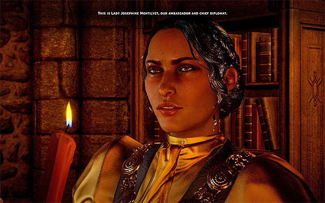 Josephine - The protagonists advisors - Inquisition management - Dragon Age: Inquisition - Game Guide and Walkthrough