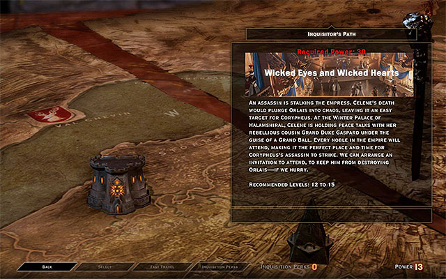 As much as your advisors can take on the simplest missions immediately, there is an additional restrictions on the more complex ones (this is especially true for the ones connected with the storyline and with discovering new locations) - The War Room - Inquisition management - Dragon Age: Inquisition - Game Guide and Walkthrough