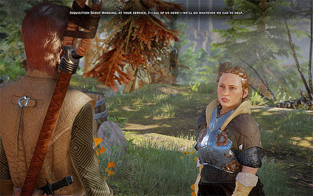 Talk to Harding - The Threat Remains - Main storyline quests (The Path of the Inquisitor) - Dragon Age: Inquisition - Game Guide and Walkthrough