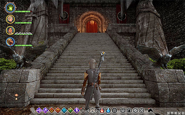 Climb up the stairs to meet with Lucius - Champions of the Just (siding with templars) - Main storyline quests (The Path of the Inquisitor) - Dragon Age: Inquisition - Game Guide and Walkthrough