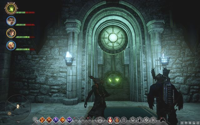 The door to the Alexiuss chamber - In Hushed Whispers (siding with mages) - Main storyline quests (The Path of the Inquisitor) - Dragon Age: Inquisition - Game Guide and Walkthrough