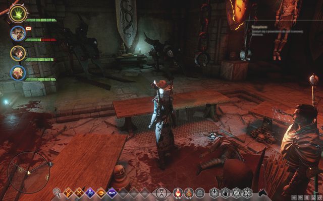 The key on the floor of the torture chamber, where Leliana is being kept - In Hushed Whispers (siding with mages) - Main storyline quests (The Path of the Inquisitor) - Dragon Age: Inquisition - Game Guide and Walkthrough