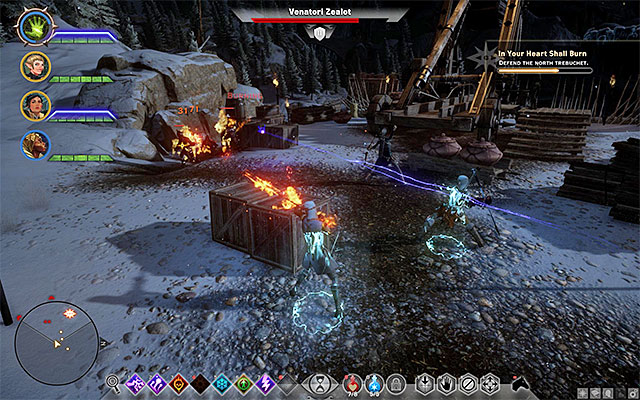 Fight near the first catapult - In Your Heart Shall Burn - Main storyline quests (The Path of the Inquisitor) - Dragon Age: Inquisition - Game Guide and Walkthrough