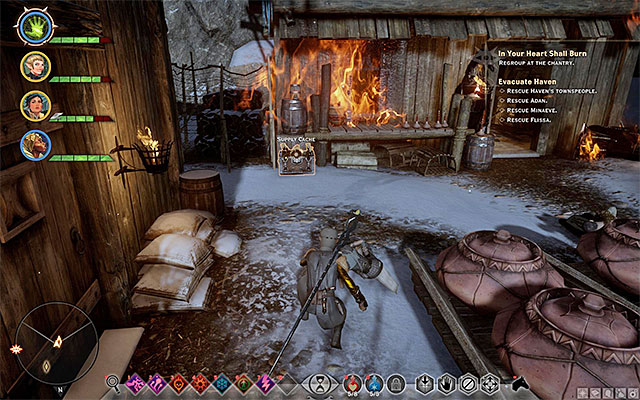 Minaeve and Adan are lying next to each other - In Your Heart Shall Burn - Main storyline quests (The Path of the Inquisitor) - Dragon Age: Inquisition - Game Guide and Walkthrough