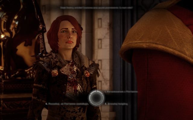 The guards in front of the Trophy Room - Wicked Eyes and Wicked Hearts - Main storyline quests (The Path of the Inquisitor) - Dragon Age: Inquisition - Game Guide and Walkthrough