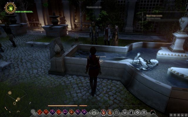 The Caprice coin fountain - Wicked Eyes and Wicked Hearts - Main storyline quests (The Path of the Inquisitor) - Dragon Age: Inquisition - Game Guide and Walkthrough