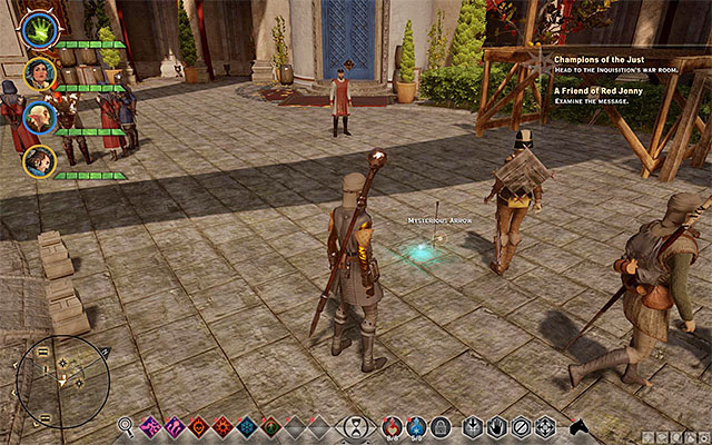 This quest becomes available during your stay in Val Royeaux, i - A Friend of Red Jenny - new party member - The Inner Circle (companion quests) - Dragon Age: Inquisition - Game Guide and Walkthrough