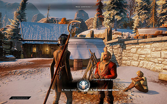 During the conversation with Varric, raise the topic of the red lyrium - Seeing Red - The Inner Circle (companion quests) - Dragon Age: Inquisition - Game Guide and Walkthrough