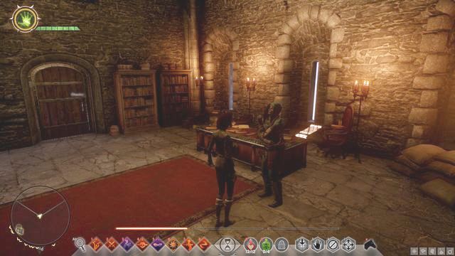 Scout in Cullens office - Perseverance - The Inner Circle (companion quests) - Dragon Age: Inquisition - Game Guide and Walkthrough