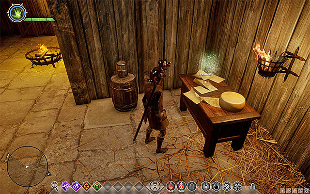 Use the scanning mode to locate the notes - Passing Notes - Side quests - Haven - Dragon Age: Inquisition - Game Guide and Walkthrough