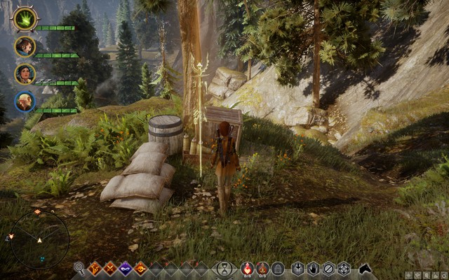 One of the supply storage points - In the Elements - Side quests - The Hinterlands - Dragon Age: Inquisition - Game Guide and Walkthrough