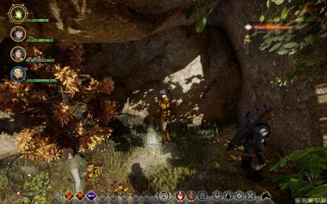 The treasure behind the waterfall - Map to Waterfall - Side quests - The Hinterlands - Dragon Age: Inquisition - Game Guide and Walkthrough