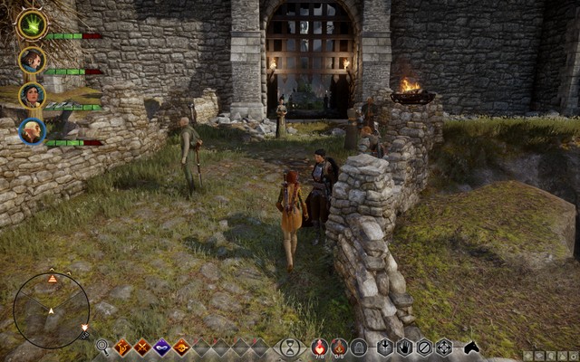 Orator Anais and the citadel entrance - Praise the Herald of Andraste - Side quests - The Hinterlands - Dragon Age: Inquisition - Game Guide and Walkthrough