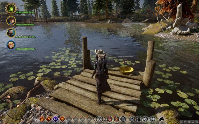 The golden bowl on the lakeside - A Spirit in the Lake - Side quests - The Hinterlands - Dragon Age: Inquisition - Game Guide and Walkthrough