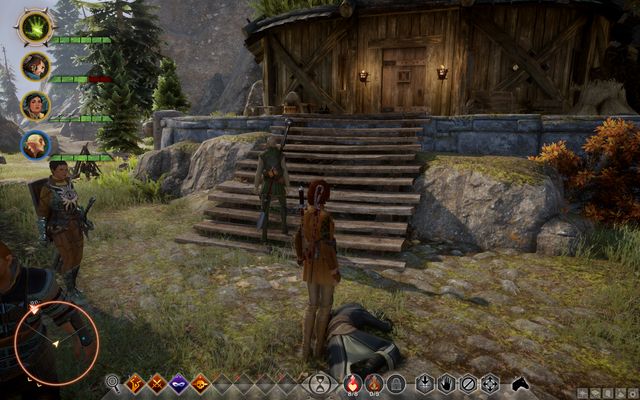 The corpse in front of the cottage - Blood Brothers - Side quests - The Hinterlands - Dragon Age: Inquisition - Game Guide and Walkthrough