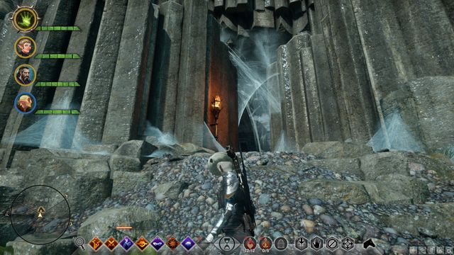 The entrance to the first cave to the North - Keeping the Darkspawn Down - Side quests - The Storm Coast - Dragon Age: Inquisition - Game Guide and Walkthrough