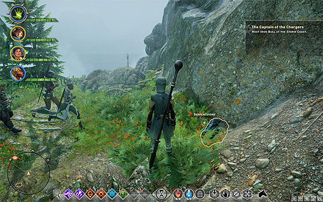 An example Serpentstone - Iron Survey on the Coast - Side quests - The Storm Coast - Dragon Age: Inquisition - Game Guide and Walkthrough