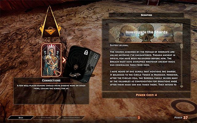 The operation connected with the Forbidden Oasis - Shard Collector - Side quests - The Forbidden Oasis - Dragon Age: Inquisition - Game Guide and Walkthrough