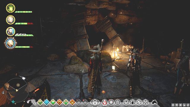 The tunnel in the second cave - Keeping the Darkspawn Down - Side quests - The Storm Coast - Dragon Age: Inquisition - Game Guide and Walkthrough