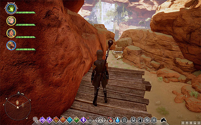 The sixth shard (M8,3f) is very well hidden - Shards in the Oasis - Side quests - The Forbidden Oasis - Dragon Age: Inquisition - Game Guide and Walkthrough