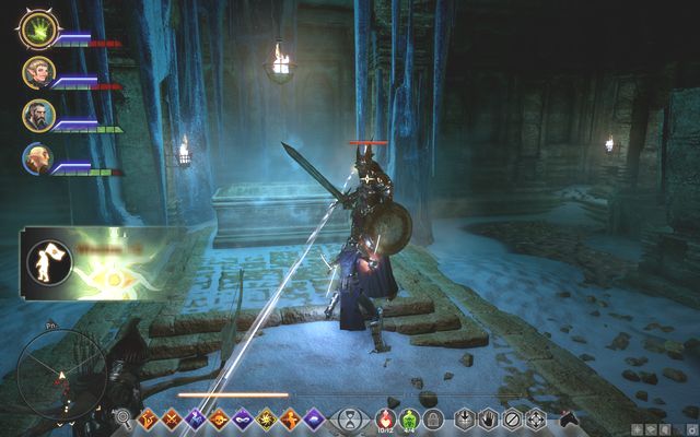 The boss in the chamber of Cold - The Cold Endured - Side quests - The Forbidden Oasis - Dragon Age: Inquisition - Game Guide and Walkthrough