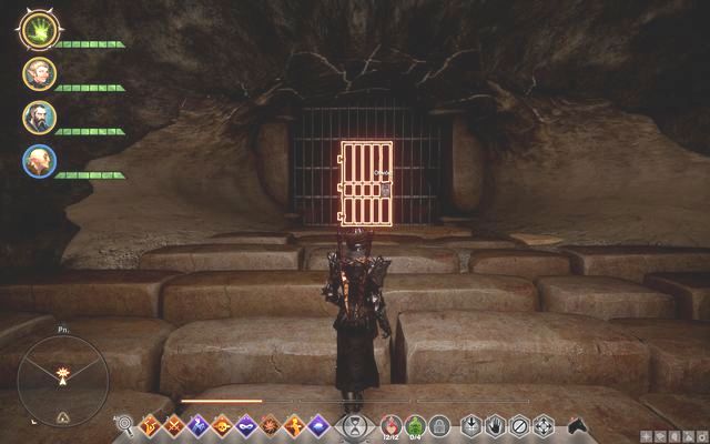 The door in the Paras Cavern - The Door in Paras Cavern - Side quests - The Forbidden Oasis - Dragon Age: Inquisition - Game Guide and Walkthrough