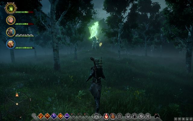The second Rift inside the stone circle - Rifts in The Fallow Mire - Side quests - The Fallow Mire - Dragon Age: Inquisition - Game Guide and Walkthrough