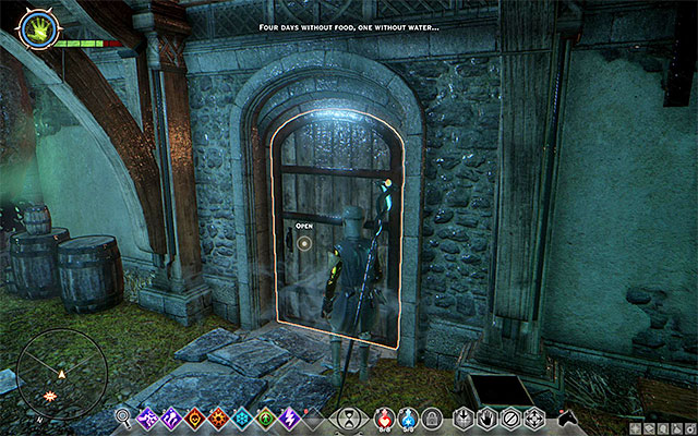 The door that requires the key - Demonic Dogma - Side quests - Therinfal Redoubt - Dragon Age: Inquisition - Game Guide and Walkthrough