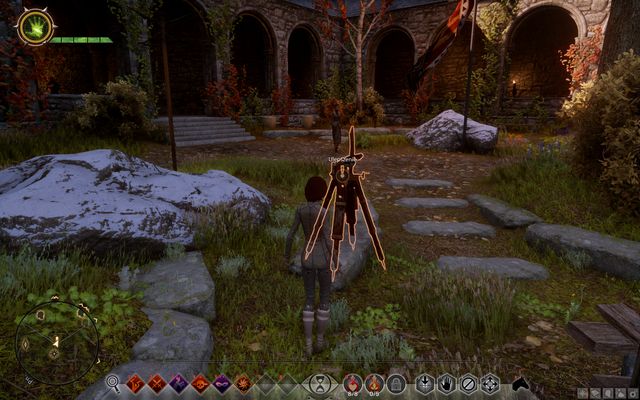 Here, you can pick the upgrade for your garden - The Greener Garden - Side Quests - Skyhold - Dragon Age: Inquisition - Game Guide and Walkthrough