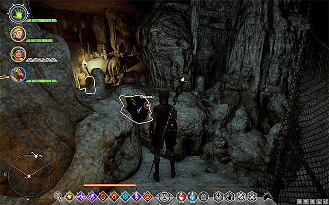 An example obsidian - Obsidian Survey in Crestwood - Side Quests - Crestwood - Dragon Age: Inquisition - Game Guide and Walkthrough