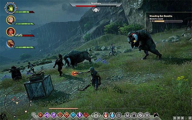 You can find drufalloes, e.g. at the Crestwood farm - Longbow Requisition in Crestwood - Side Quests - Crestwood - Dragon Age: Inquisition - Game Guide and Walkthrough