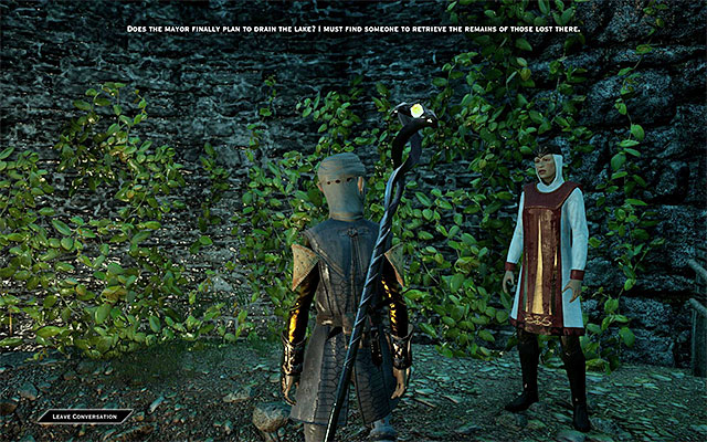 You can find Sister Vaughn on the hill - Homecoming - Side Quests - Crestwood - Dragon Age: Inquisition - Game Guide and Walkthrough