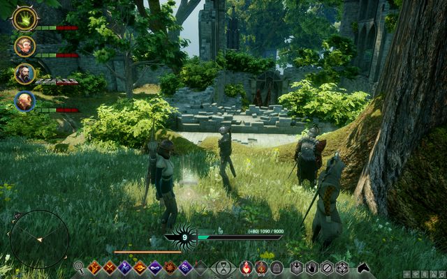 The treasure hidden near the tree - The Map of Elgarnan Keep - Side Quests - Emerald Graves - Dragon Age: Inquisition - Game Guide and Walkthrough