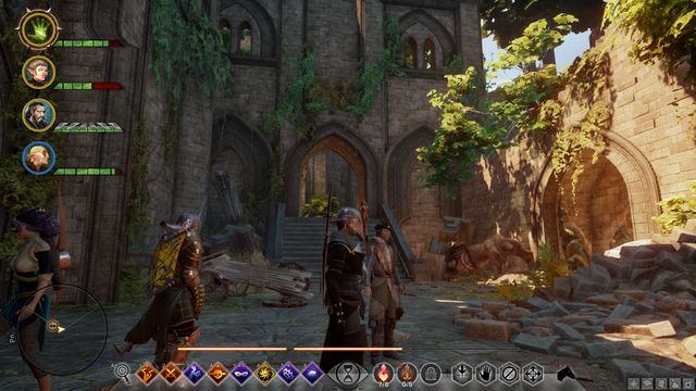 Dinah Hanin ruins - The Knights Tomb - Side Quests - Emerald Graves - Dragon Age: Inquisition - Game Guide and Walkthrough