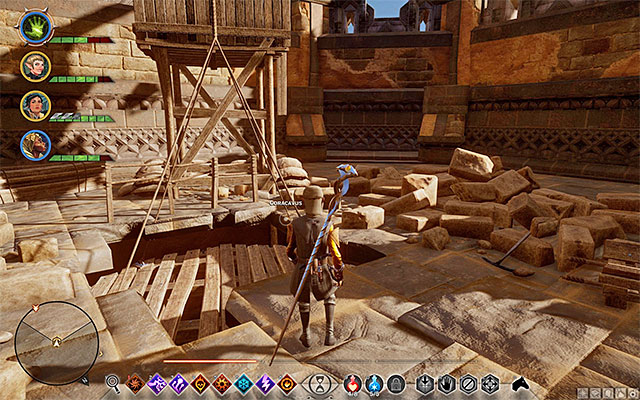 Coracavus ruins entrance - The Trouble with Darkspawn - Side quests - The Western Approach - Dragon Age: Inquisition - Game Guide and Walkthrough