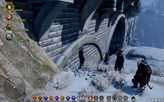 The rubble near the bridge - Sifting Through the Rubble - Side quests - Emprise du Lion - Dragon Age: Inquisition - Game Guide and Walkthrough