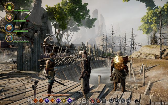 Corporal Rosselin on the west ramparts - Undead Ramparts to the West - Side quests - Exalted Plains - Dragon Age: Inquisition - Game Guide and Walkthrough