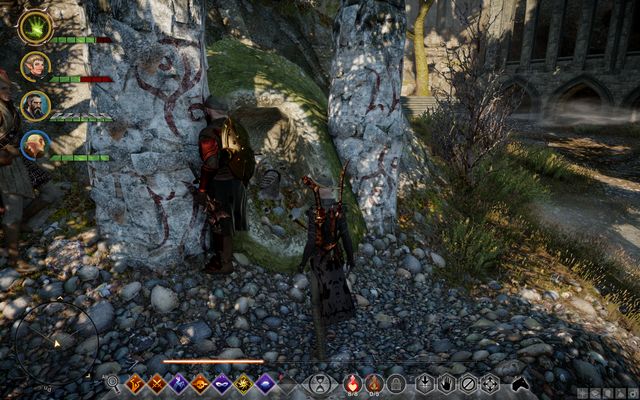One of the graves which you need to open - The Spoils of Desecration - Side quests - Exalted Plains - Dragon Age: Inquisition - Game Guide and Walkthrough