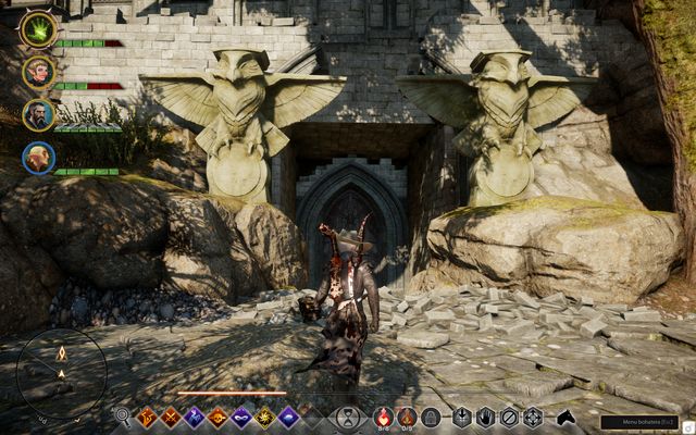 The entrance to the underground - The Spoils of Desecration - Side quests - Exalted Plains - Dragon Age: Inquisition - Game Guide and Walkthrough