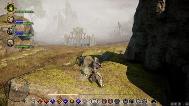 The treasure on the rock - Map of Enavuris - Side quests - Exalted Plains - Dragon Age: Inquisition - Game Guide and Walkthrough