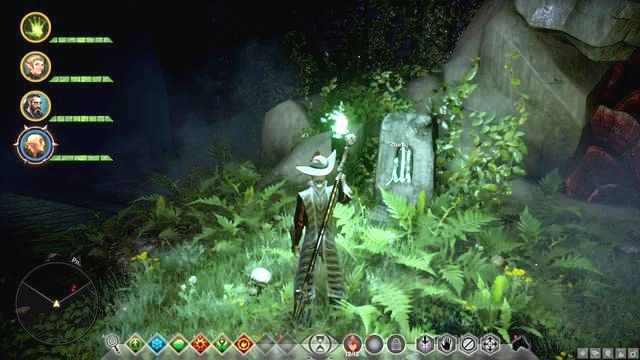 One of runes - Runes in the Lost Temple - Side quests - Lost Temple of Dirthamen - Dragon Age: Inquisition - Game Guide and Walkthrough